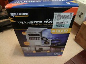 Reliance Controls Back-Up Power Transfer Switch Kit - Model No. 3006HDK