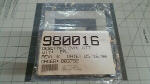 SURVIVAIR 9800-16 OVERHAUL KIT MARK 2 SCBA BRAND NEW SEALED 980016