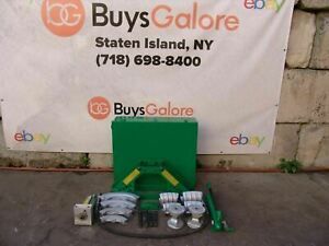 Greenlee 777 Bender 1 1/4 TO 4 inch Rigid Pipe Works Fine Bg1