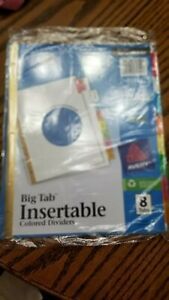 Big Tab Color Dividers