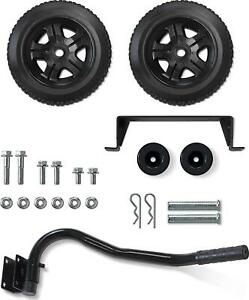 4750-Watt Generators Wheel Kit Tool Accessory W/ Folding Handle Never-Flat Tires