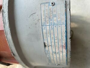 Used Wascomat W124 Main Motor 220V 3PH (Good Bearing)