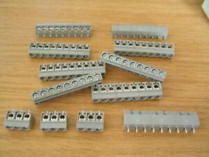 IMO 20.501M9T 9 Way Modular PCB Terminal Block 10 Pieces OLB004