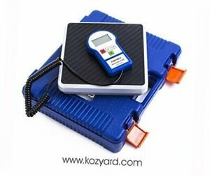 220lbs Digital Electronic Refrigerant Charging Weight Scales for HVAC/Auto AC