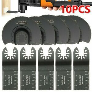 Oscillating saw blade Kit Parts Replacement Set 10pcs Accessory Useful