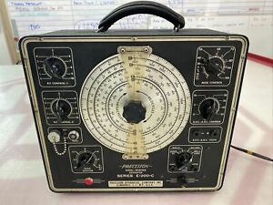Precision Apparatus Signal Marking Generator E-200-C Capacitor Analyzer Working!