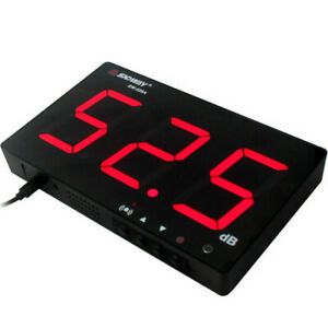 Digital Sound Level Meter DB Tester 30~130db LCD Display Hanging Type Restaurant