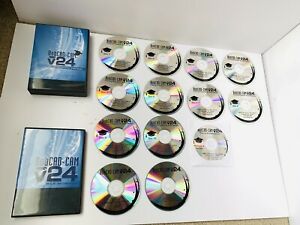 BobCAD Cam V24 2D/3D Software - Mill Art Lathe Predator Nesting - 13 Discs