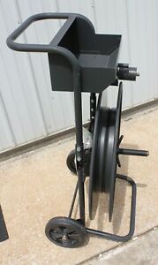Banding Strapping Cart DSP-HD Deluxe Steel or Plastic Strap Heavy Duty Dispenser