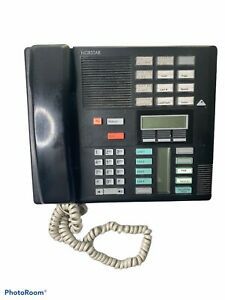 Office Phone Nortel Norstar Meridian M7310 Display System Phone Black NT8B20AF03