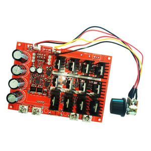3kw 12V/24V/48V 60A Motor Controller PWM Pump Speed Controller Board Module