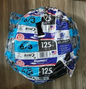 Romex 6/3 Indoor Wire-125ft