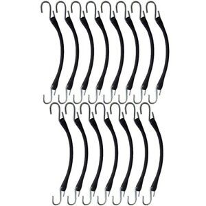 Set Of 15 9&#034; Bungee Straps Truck &amp; Trailer Tarps