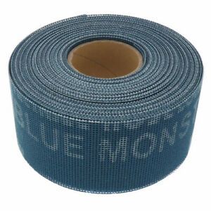 MILL-ROSE 70154 BLUE MONSTER OPEN MESH ABRASIVE CLOTH 2&#034;X10 YARD ALUMINUM OXIDE