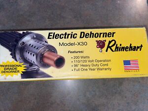 Rhinehart Electric Cattle Calf Goat DEHORNER X30 1/2&#034; Tip Dehorn BOX
