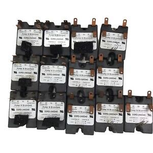 Lot of 13 Potter &amp; Brumfield SSRD-240D40 40A Dual Solid State Relay