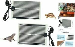 Reptile Heating Pad with Temperature Control Under Tank Adjustable Warmer