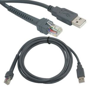 Cable Part For Symbol Barcode Scanner LS9208i/ LS9203i/ LS7708/ LS7808/ DS3400
