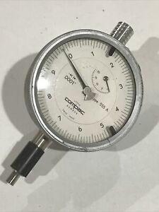 Compac Geneve Precision Dial Indicator Type 555 A,  .0001 SWISS MADE
