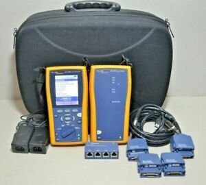 Fluke Networks DTX-1800 Tester DTX 1800 Cable Analyzer Certifier DSX DTX-PLCAL