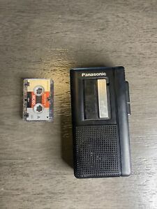 Panasonic Micro Cassette Recorder RN-102 Two Speed, Cue &amp; Review Tested Works