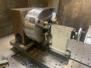 Haas 4th Axis Rotary Table w/ Tailstock &amp; Controller, OFF MONARCH CNC, Used