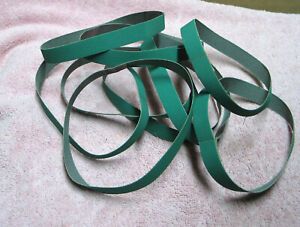 10 CORA  ALUMINUM OXIDE RESIN CLOTH SANDING BELTS 1/2x12   240 GRIT