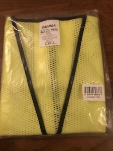 Radnor High Visibility Safety Vest Type R Class 2 Size S/M NEW