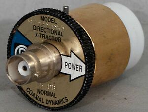 Coaxial Dynamics 87020-050 45 dB 45-108 MHz 6kW RF Directional Coupler Element