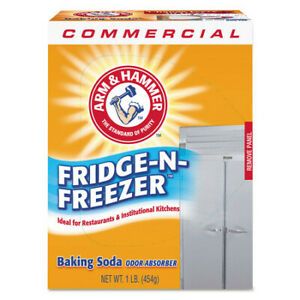 ARM &amp; HAMMER 33200-84011 Fridge-N-Freezer Pack Baking Soda, Unscented, Powder,