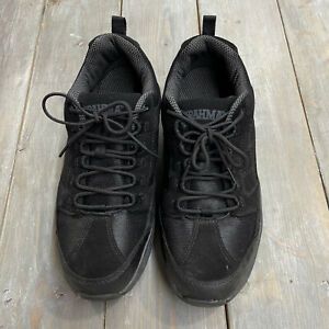 BRAHMA Mens Steel Toe Oil Slip Resistant Adan Leather Lace Up Work Shoes Sz 13