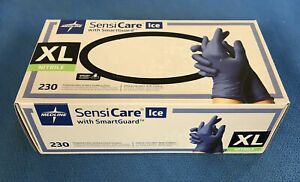 Medlne MDS6804 Powder-Free Nitrile Exam Gloves, XL - box of 230