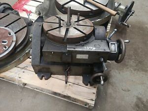 12&#034; Rotary Cross Feed 3 Axis Table SMOOTH Operation 3498