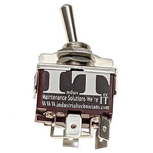 IndusTec 20 A Motor Polarity Reversing Maintained Toggle Switch W Jumpers 2 pos