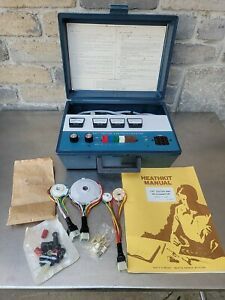 Vintage Heathkit CRT Tester &amp; Rejuvenator, Model IT-5230 with Adapters &amp; Manual