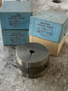 WARNER &amp; SWASEY #5 COLLET PADS ROUND 19/32&#034;