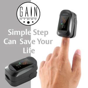 GAINSTORE Fingertip Blood Oxygen Saturation Meter Hear Pulse Oximeter OLED