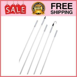 15 Ft Klein Tools fish sticks Glow Rod Set Electrical Wire Fish