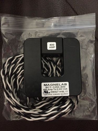 Magnelab sct-1250-400 ac current transformer sensor400 amp to 0.333 volt #2. for sale
