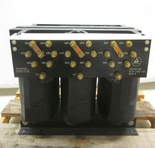 Teradyne 873-106-00 basler electric be27799001 3-ph transformer for sale