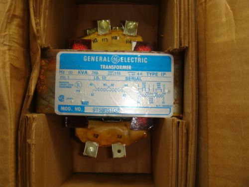 NEW GENERAL ELECTRIC DRY TYPE TRANSFORMER 9T58B51G8 9T58B51 G8, NEW IN BOX
