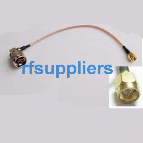 N male right angle to sma male pigtail cable for sale