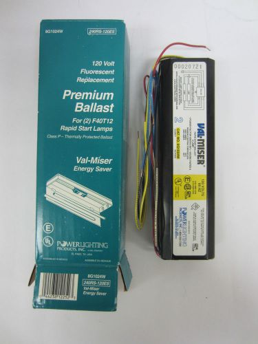 New in box premium ballast fluorescent replacement 120 volt - energy saver for sale