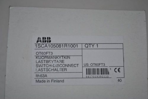 1sca105081r1001  abb switch  ot60ft3 for sale