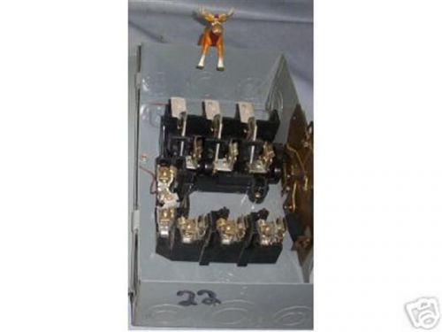 Square d 100 amp 240 vac safety switch d323n for sale