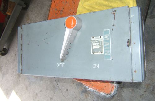 RECONDITIONED FPE SWITCH CAT# QMQB-4022 UNIT  400A 240V 2P