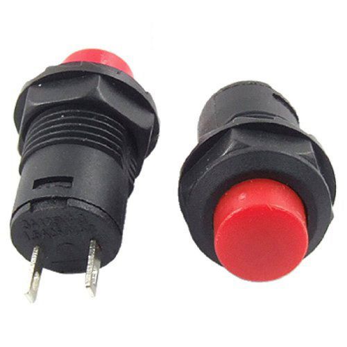 5 pcs x momentary dash off-(on) n/o push-button switch car/boat/truck 9v/12v/24v for sale