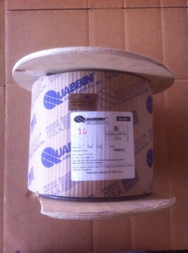 Quabbin 7115 1000 ft communications cable 2/c 22 awg sr-pvc/pvp 2 cond stranded for sale