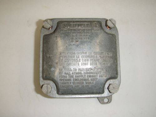 Killark jalx-2  aluminum hazardous location box, 4 3/4&#034; hubs for sale