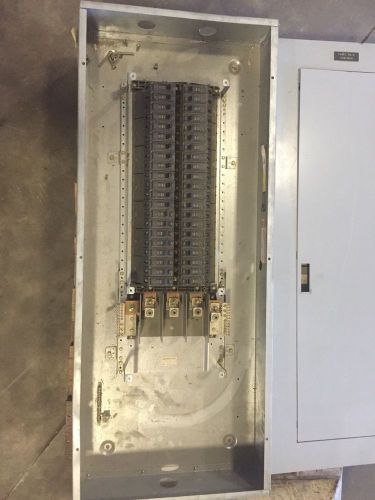 Ge 225 amp panel. 240 volt 3- phase. mlo. used with 42 breakers. for sale